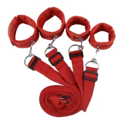 Generique Kit Bondage pour Lit Rouge